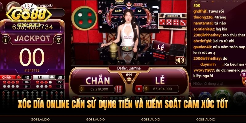 Kinh nghiệm và lưu ý khi chơi xóc dĩa online GO88